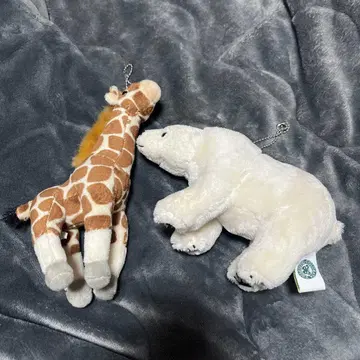 칼라라타 기린과 북극곰 봉제 인형