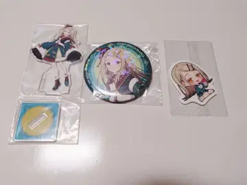 학원 아이돌 마스터 시노자와 히로 H상 아크릴 스탠드 F상 캔뱃지 씰