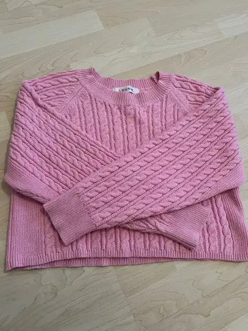 LOUNIE 니트 핑크 새상품급