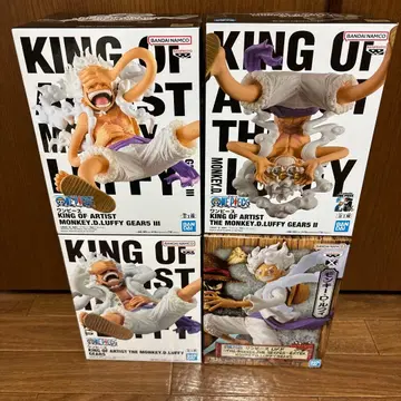 원피스 루피 피규어 4체 세트