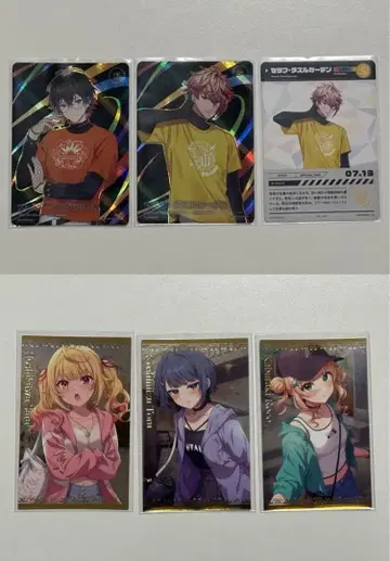 니지산지 니지 페스티벌 컬렉션 카드 보이스 비주얼 카드