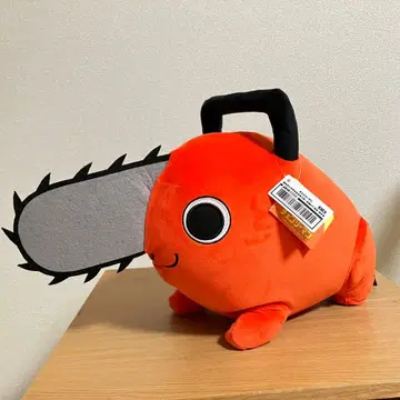 체인소 맨 특대 사이즈 말랑말랑 쫀득 봉제 인형 포치타