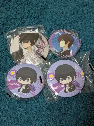 가정교사 히트맨 REBORN! 캔뱃지 히바리 쿄야