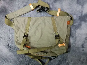 호보 숄더백 올리브 메신저 밀리터리