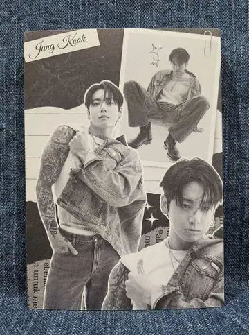 BTS 정국 메모장 낱개 판매 5개 단위 한국 제작자