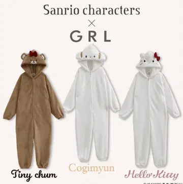 GRL 그레일 인형옷 파자마 곰 타이니참