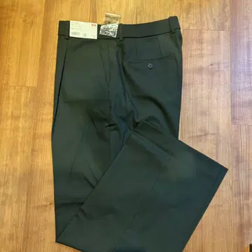 UNIQLO 턱 와이드 팬츠 긴 길이 XXL