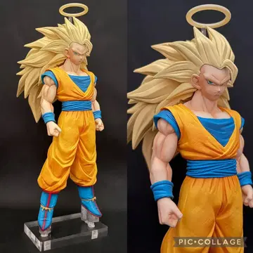 드래곤볼 초사이어인 3 손오공 피규어 재도색