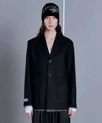 2000ARCHIVES OVERSIZED RAW EDGE JACKET