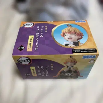 귀멸의 칼날 아가츠마 젠이츠 프리미엄 쵸코노세 피규어