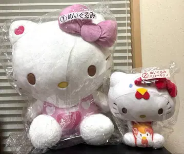 산리오 키티 봉제 인형 복권 로손 카라아게쿤 50주년