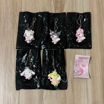 [ 미사용 새상품 ] 가챠가챠 산리오 꿈꾸는 엔젤 스윙 핑크 컴프