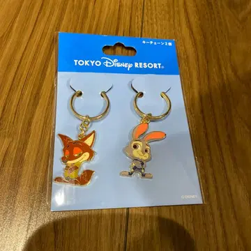 도쿄 디즈니 리조트 주토피아 키체인 2개 세트