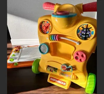 호빵맨 변신 워커 탈것 밀기 자동차 천재뇌 낙서 교실