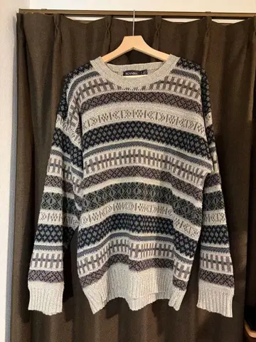 구제 의류 [ SCANDIA ] 페어아일 니트/스웨터 L 사이즈