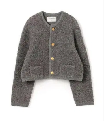 TOMORROWLAND MACPHEE 무스탕 크루넥 가디건