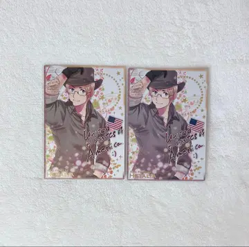 헤타리아 미국 트레이딩 카드 금박 2장 세트 1