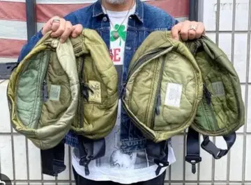 [ 새상품 미사용 ] us 산겐자야 m-65 커스텀 퀼팅 바디 백