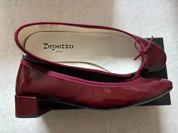 Repetto 보르도 힐 포함 슈즈 41