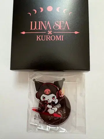 LUNA SEA x KUROMI 기프트 엔벨로프 쿠로미 아크릴 스탠드