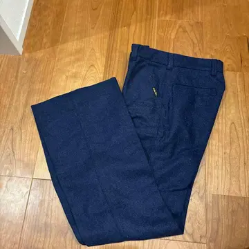 구제 의류 울 플레어 팬츠