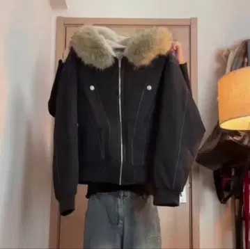 2000년대풍 블랙 엘레강트 집업 자켓 y2k