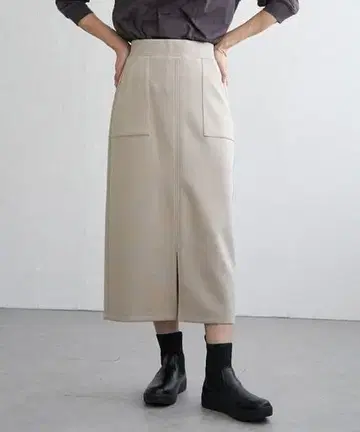 [ ikka ] GOKU락 사슴 무늬 종이상자 스커트