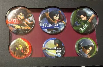 진격의 거인 트레저 박스 특전 캔뱃지