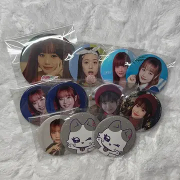 ME:I 시미즈 케이코 캔뱃지 묶음 판매