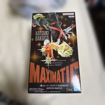 나의 히어로 아카데미아 MAXIMATIC 바쿠고 카츠키 피규어