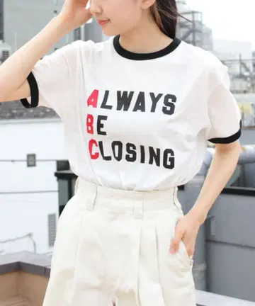 THE SHINZONE 린거 로고 티셔츠