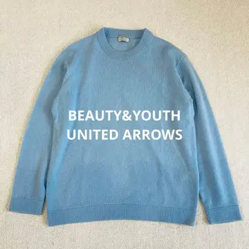 [캐시미어 100%] 뷰티 앤 유스 니트 풀오버 스웨터