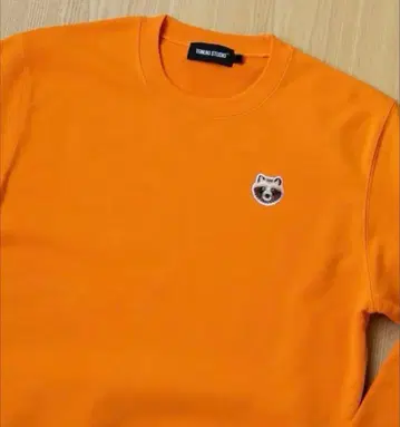 TANUKI STUDIO 할로윈 한정판 오렌지 컬러 맨투맨