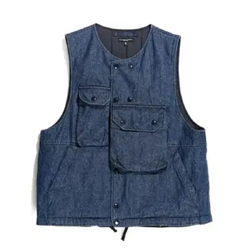 엔지니어드 가먼츠 커버 베스트 (데님 프리마로프트)