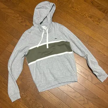 라코스테 후드티 그레이 XS