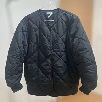 ITEMS URBAN RESEARCH 블랙 퀼팅 자켓