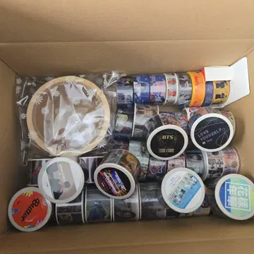 BTS 마스킹 테이프 세트 정국 태현 올 BT21