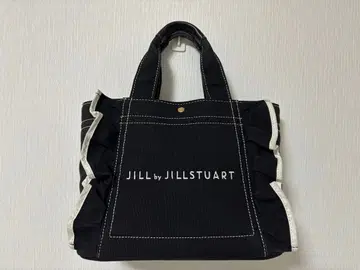 질 바이 질스튜어트 프릴 토트 스몰 블랙