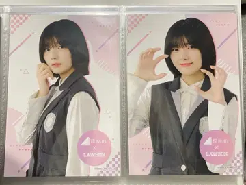 사쿠라자카46 후지요시 카린 로손 브로마이드 콘프린