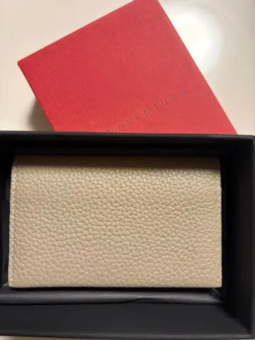 보나벤츄라 비즈니스 카드 케이스 슈링크 레더 그레이지 명함 지갑