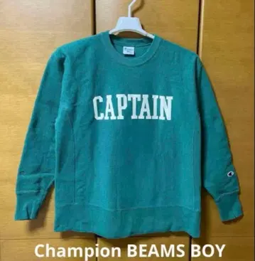 Champion BEAMS BOY 리버스 위브 맨투맨 사이즈 S