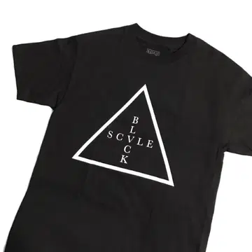 BLACK SCALE 델타 로고 T셔츠 BLVCK SCALE