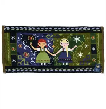 새상품 배송비 포함 겨울왕국 페이스 타월 숏