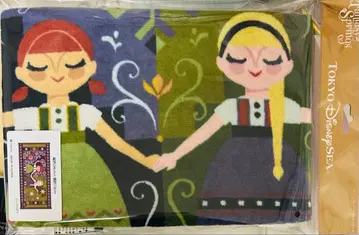 새상품 배송비 포함 겨울왕국 페이스 타월 숏