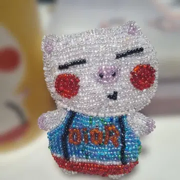 핸드메이드 비즈 키링