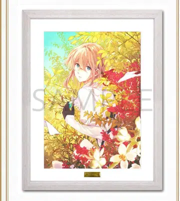 바이올렛 에버가든 액자 아트