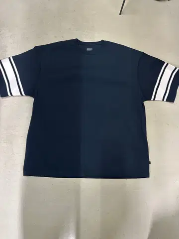 DAIWA PIER38 테크 라인 티셔츠 네이비 화이트 L