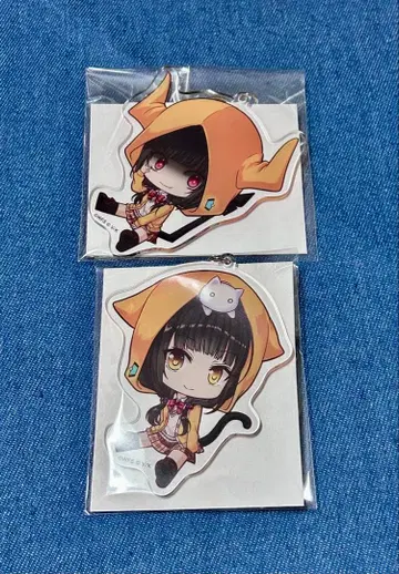 헤브번 헤븐 번즈 레드 아사쿠라 카렌 카렌 쨩 아크릴 키링 세트 2