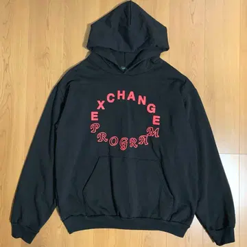 [ 새상품급 ] EXCHANGE PROGRAM 풀오버 후드티 미국제