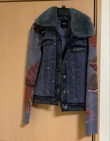 데시구알 데님 자켓 데님 아우터